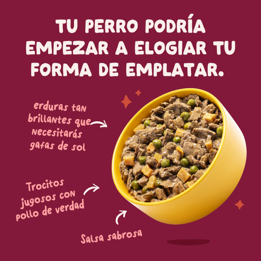 150 g Edgard & Cooper Senior Grain Free Pollo sobre para perros, , large Imagen numero 3